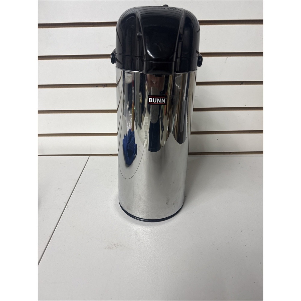 BUNN 28696.0002 Airpot 2.2 Liter Pump Coffee Pot Thermos Stainless Zojirushi
